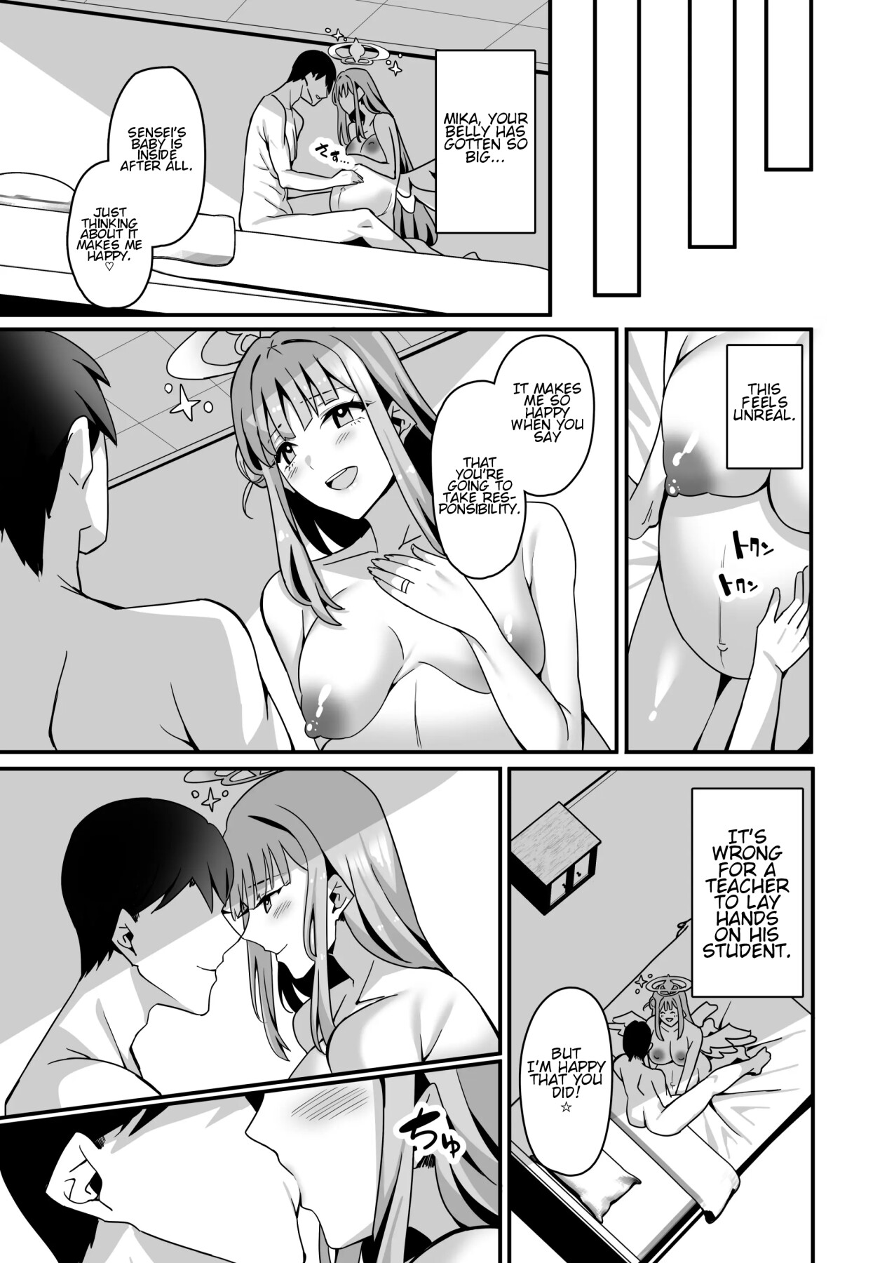 Hentai Manga Comic-A book about happy loving sex with Mika and impregnation. | Lovey Dovey Impregnation Sex With Mika!-Read-26